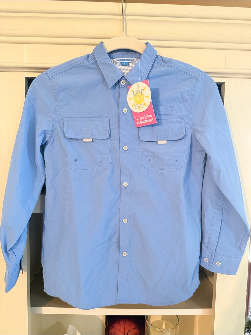 Rugged Butts Light Blue Button-Up Shirt